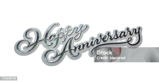 Feliz Aniversario Foto de stock y más banco de imágenes de Aniversario - Aniversario, Blanco - Color, Brillante