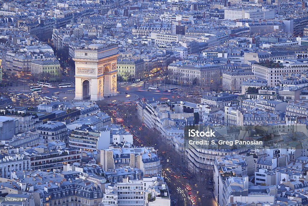 Arc de Triomphe - Foto de stock de Arco del Triunfo - París libre de derechos