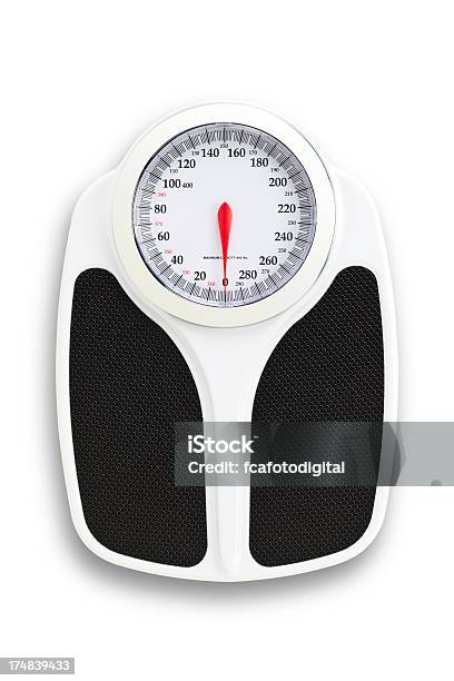 Weight Scale Stock Photo - Download Image Now - Balance, Bathroom, Black Color