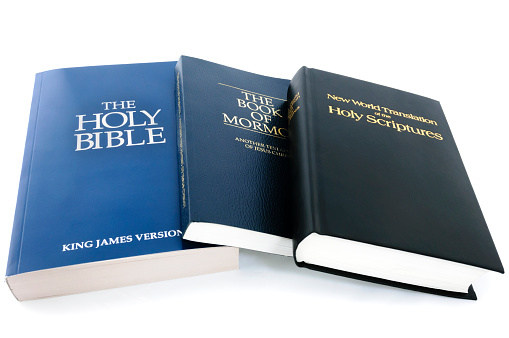 A Holy Bible with the Book of Mormon and the New World Translation of the Holy Scriptures from the Jehovah's Witnesses