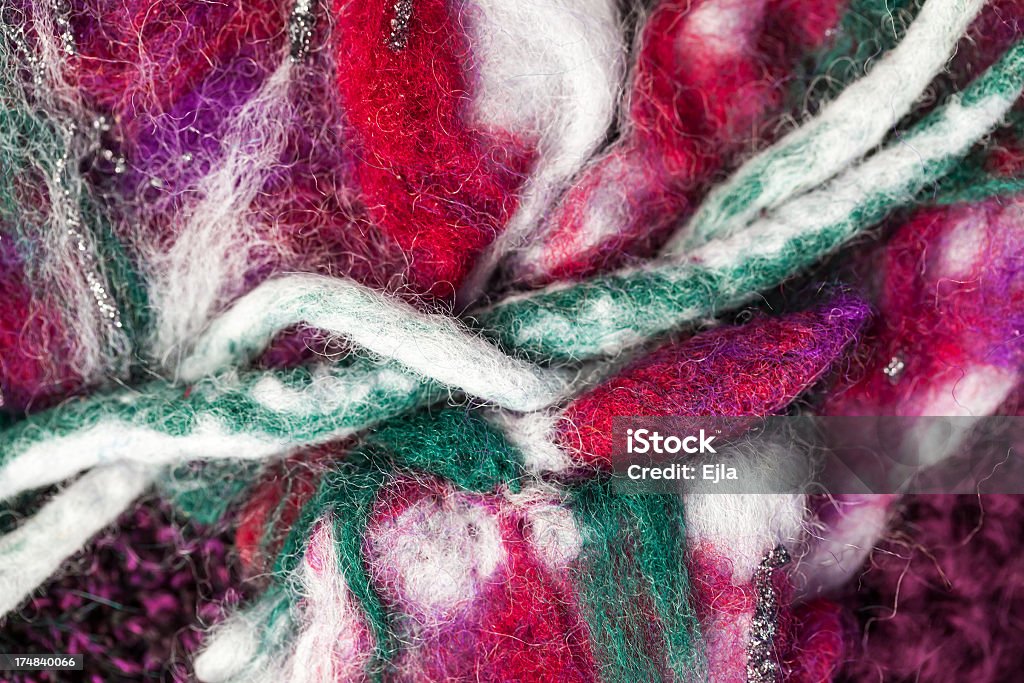 Detalhe de flor feitos com lã felted - Foto de stock de Arte e Artesanato - Assunto royalty-free