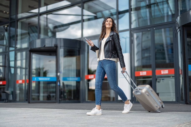 istock Woman at the airport 1748402879