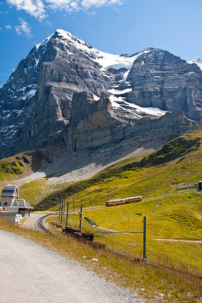 istock Jungfraubahn And Eiger, Swiss Alps 174840576