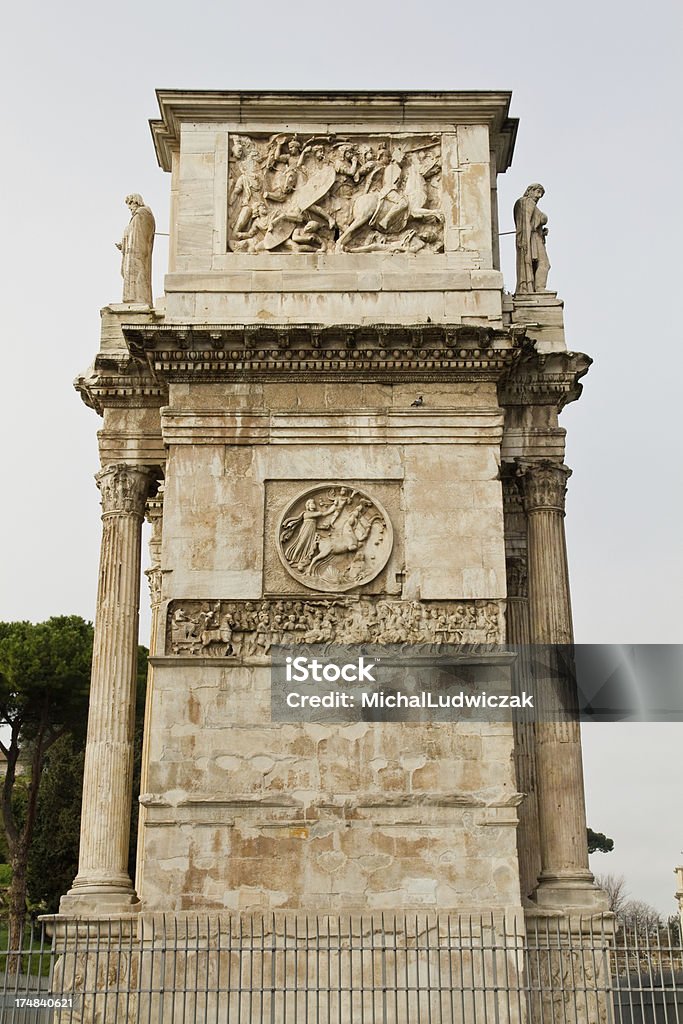 The Arch of Constantine - Lizenzfrei Altstadt Stock-Foto