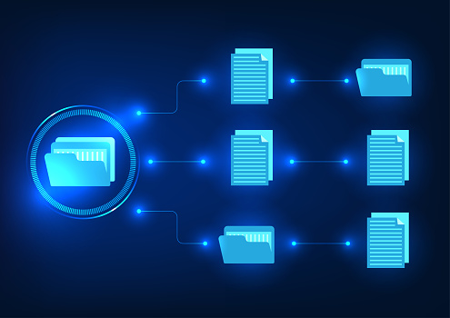 Documente Technology Document Technology The Document File Is Inside The Technology Circle ...