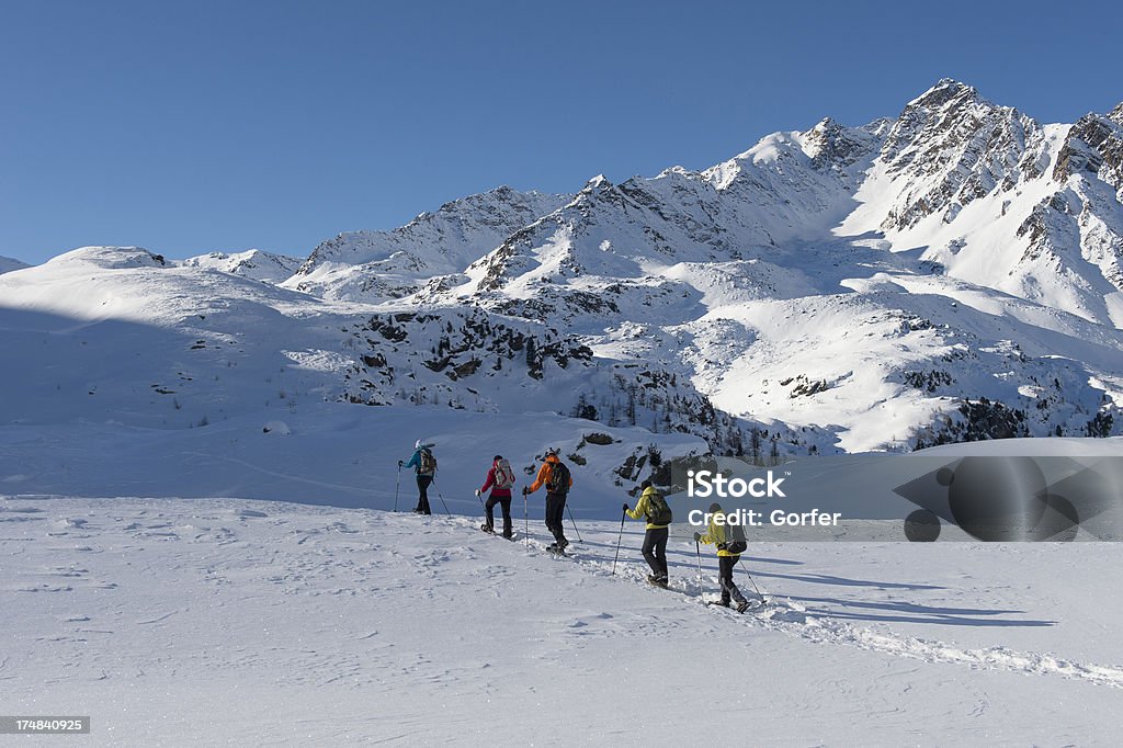 Racchetta da neve - Foto stock royalty-free di Alto Adige
