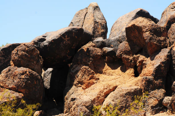 istock Petroglyphs Native American Rock Art 1748410522