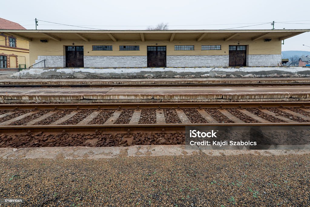 Gare ferroviaire de - Photo de Acier libre de droits