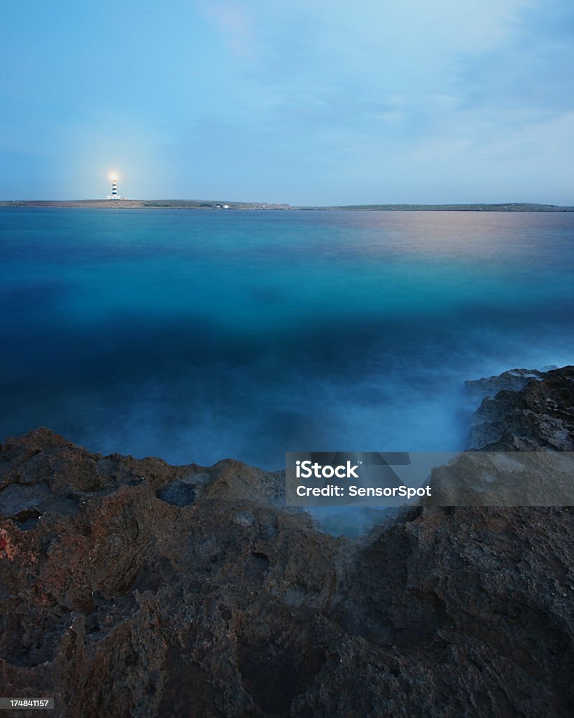 Phare à Minorque - Photo de Aube libre de droits