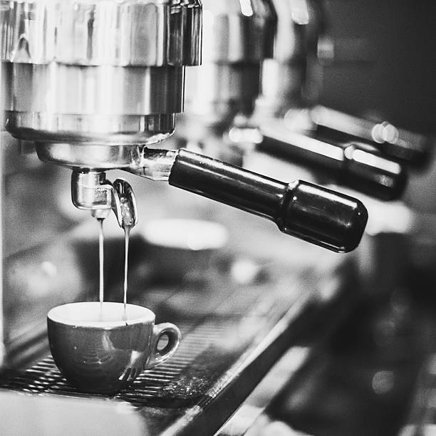 istock Black and White Shot of Espresso 174841203