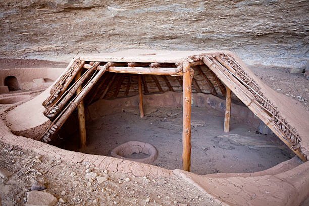 istock Reconstructed Pithouse - Mesa Verde National Park, Colorado 174841275