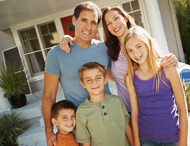 istock Family smiles 174841401