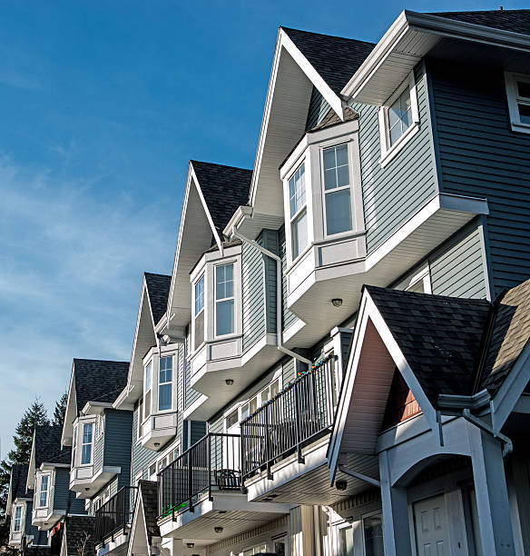 istock Suburban Town Houses 174841420