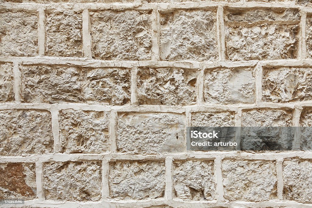 Nahaufnahme künstliche Braun rustikalen rock wall Hintergrund Kroatien - Lizenzfrei Bildhintergrund Stock-Foto