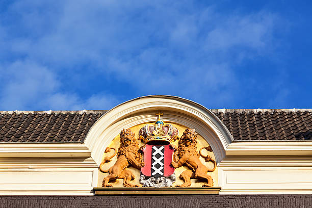 istock Amsterdam Coat of Arms on a building 174841516
