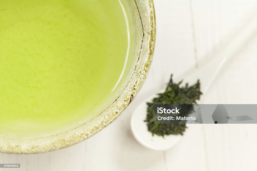 Té verde Gyokuro japonés - Foto de stock de Antioxidante libre de derechos