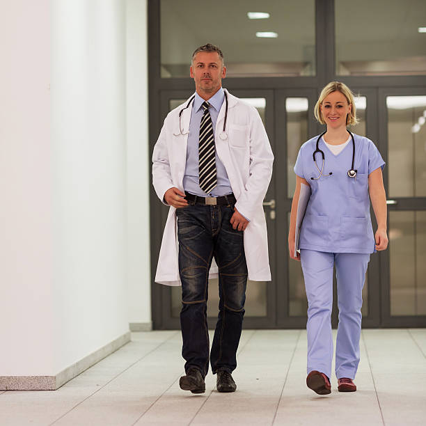 istock Male and Female Doctor 174842532