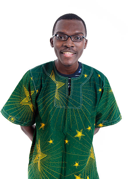 istock African man with Guinea traditional formalwear 174842702