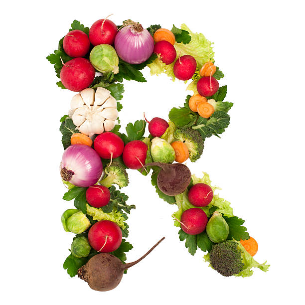 istock Healthy alphabet Letter R 174842711