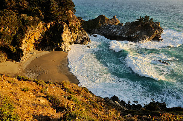 istock Sunset landscape of Big Sur McWay Falls 174842724
