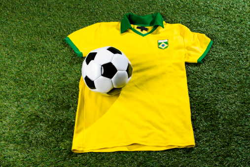 Brazil Soccer concept