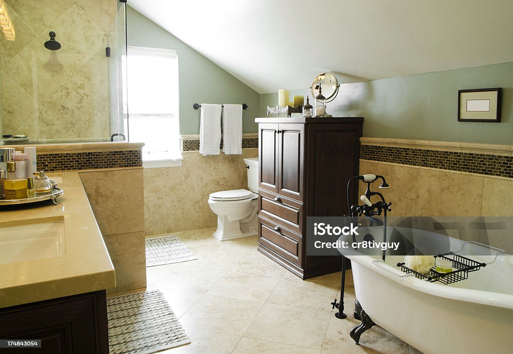 Bathroom Interior Home Design "Nice BathroomArchitecture Stock Images,Photos of Living room, Bathroom,Kitchen,Bed room, Office, Interior photography. Architectural Photos by Frank Short. Photo images of Interiors and Exteriors of architecture. Stock photos of residential kitchens by architectural photographer Pictures of kitchen,bath, home, house, designs, layouts,For More Beautiful Interiors by Frank Short Click on image below." Bathroom Stock Photo