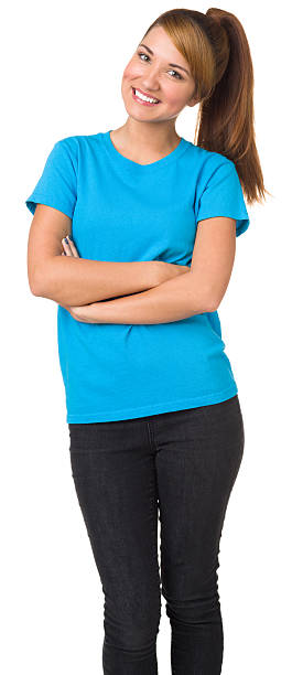 istock Happy Young Woman Three Quarter Portrait 174843670