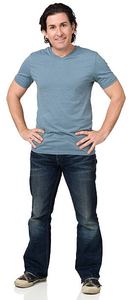 istock Man Standing With Hands On Hips, Full Length Portrait 174843787