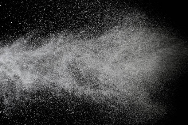 istock Isolated shot of spraying against black background 174843902