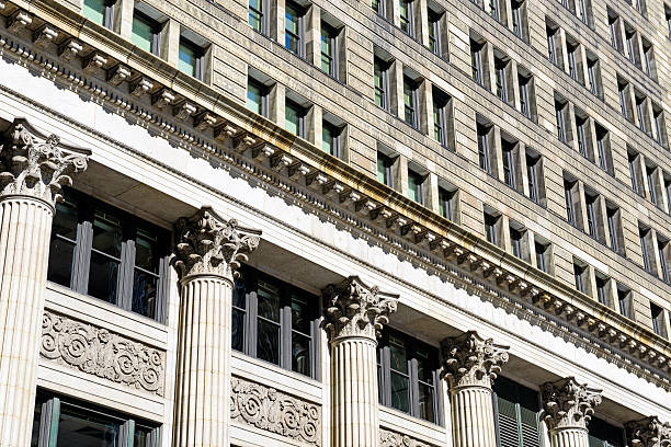 istock Victorian skyscraper architectural detail, Chicago 174844569