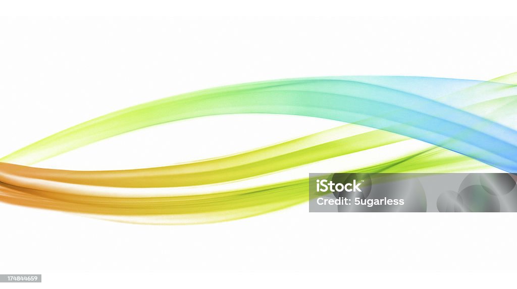 Astratto multicolor onda - Foto stock royalty-free di Astratto