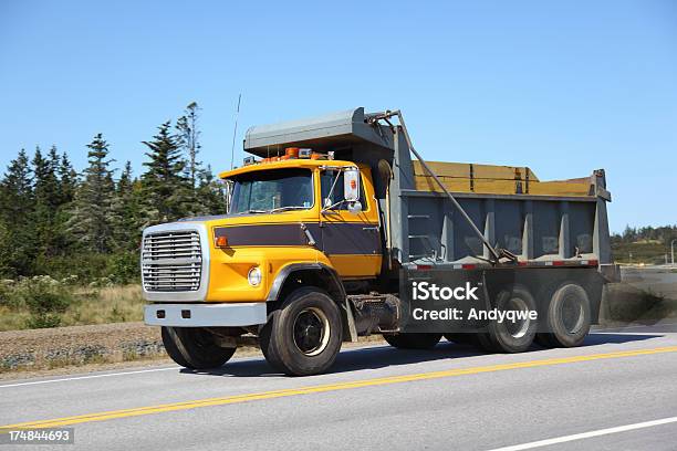 Dump Truck Stock Photo - Download Image Now - Dump Truck, Front View, Chrome
