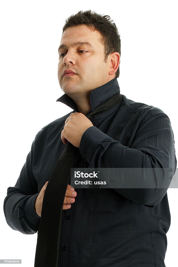 Homem vestindo gravata - Foto de stock de 30 Anos royalty-free