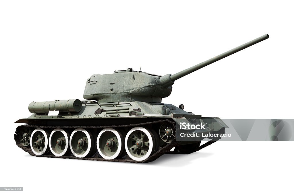Tank - Royalty-free Fundo Branco Foto de stock