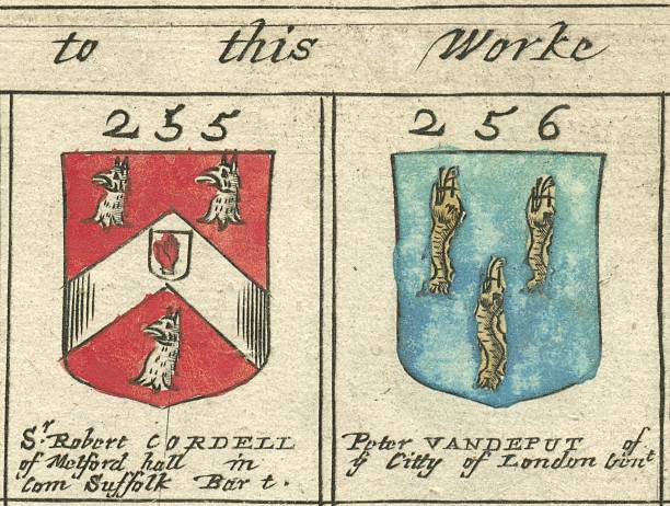 istock Coat of arms 17th century Cordell and Vandeput 174845128