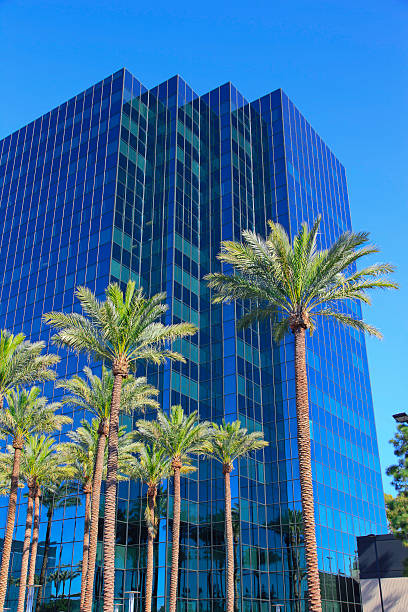 офисное здание экстерьер - office park business california outdoors стоковые фото и изображения