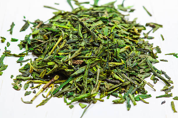Japanese Green Tea  Sencha stock photo
