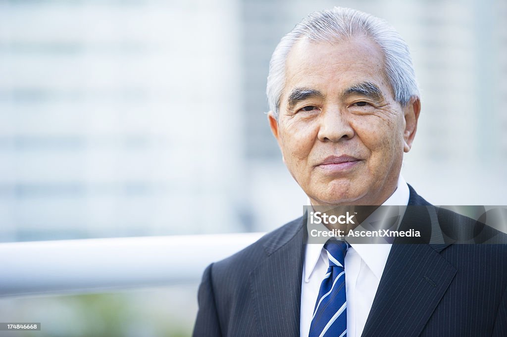 Ejecutivo Senior - Foto de stock de Japonés - Oriental libre de derechos