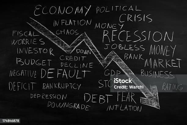 Wirtschaftliche Krise Stockfoto und mehr Bilder von Bankrott - Bankrott, Börse, Depression - Wirtschaftsbegriff
