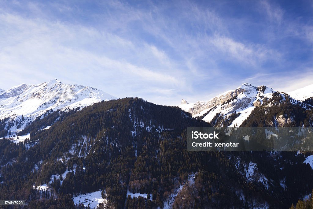 Murren vista a Jungfraujoch - Royalty-free Alpes Europeus Foto de stock