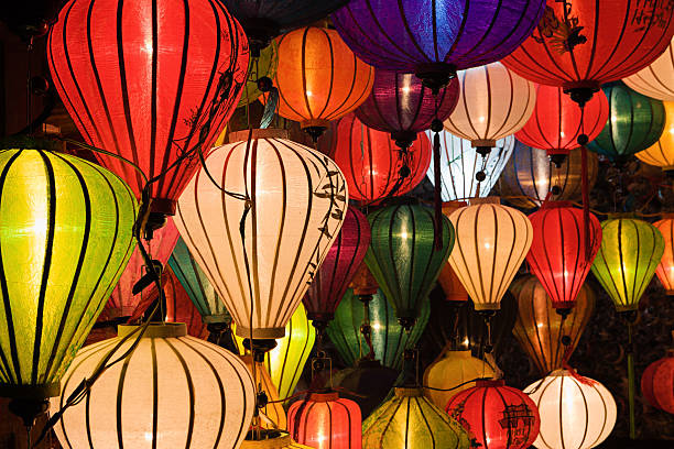 istock Silk lanterns in Hoi An city, Vietnam 174847029