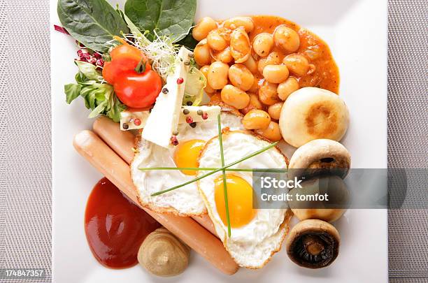 Photo libre de droit de Petit Déjeuner Anglais banque d'images et plus d'images libres de droit de Aliment - Aliment, Aliment en portion, Assiette