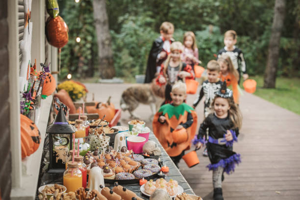 Halloween party at home