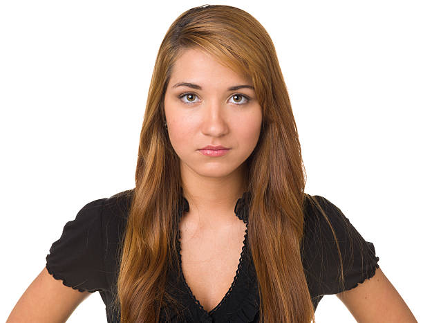 istock Serious Young Woman Portrait 174847546