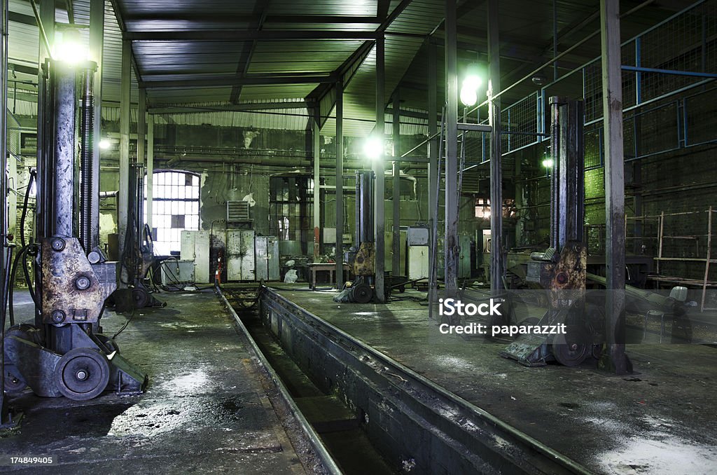 昔の工場のインテリア - 工場のロイヤリティフリーストックフォト
