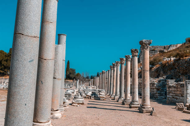 istock Celsius Library in ancient city Ephesus (Efes).  Selcuk, Izmir Turkey 1748496000