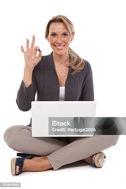 Successfully Secured Stock Photo - Download Image Now - Achievement, Adult, Cheerful