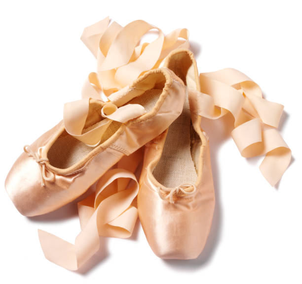 istock Ballet Shoes Isolated on White 174850288