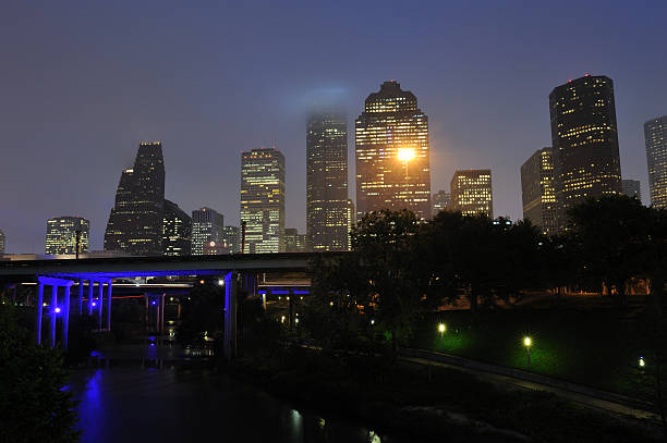 istock Houston in Fog 174850386