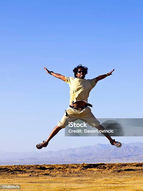 At Dallol 행복함 Dallol - Ethiopia에 대한 스톡 사진 및 기타 이미지 - Dallol - Ethiopia, 가장자리, 남자